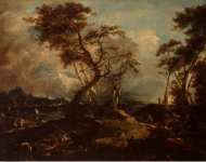 Guardi Francesco Landscape  - Hermitage